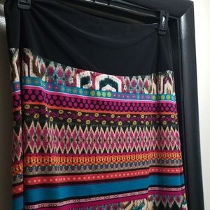 Women With Control Maxi Skirt